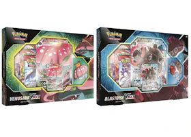 Pokémon TCG Blastoise VMAX/ Venusaur VMAX Battle Box Bundle