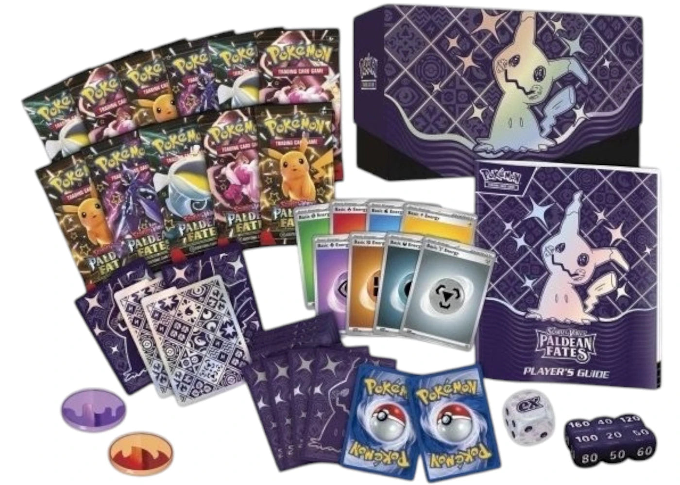 2024 Pokémon Scarlet & Violet Paldean Fates Pokémon Center Elite Trainer Box