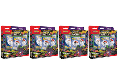 2025 Pokémon Mega Evolution Mega Gengar ex Metal Battle Deck 4x Lot