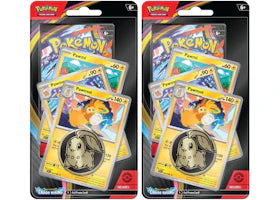 2026 Pokémon Mega Evolution Chaos Rising Pawmot 3 Pack Blister 2x Lot
