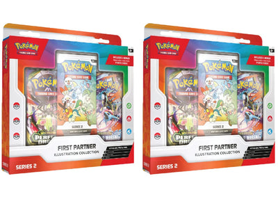 2026 Pokémon Mega Evolution First Partner Illustration Collection Series 2 2x Lot