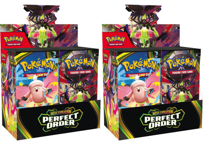2026 Pokémon Mega Evolution Perfect Order Booster Box 2x Lot