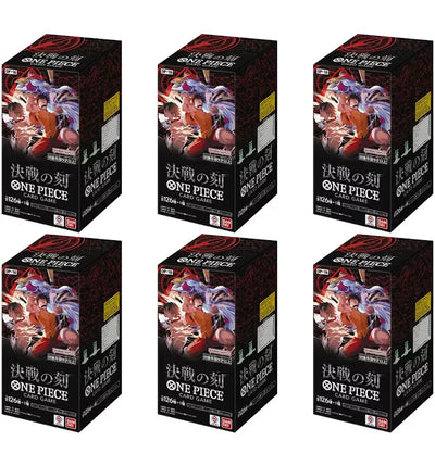 2026 Bandai One Piece The Time Of Battle (OP-16) Booster Box (Japanese) 6x Lot