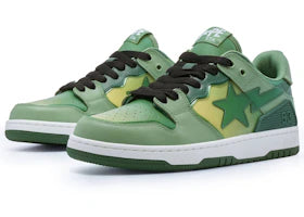 A Bathing Ape Bape SK8 Sta Green Gradation