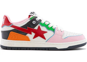 A Bathing Ape Sk8 Sta #1 Red Multi