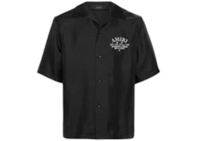 AMIRI Arts District Bowling Shirt Black
