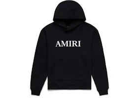 AMIRI Core Logo Hoodie Black/White