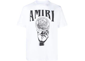 AMIRI Crystal Ball Short Sleeve Tee White