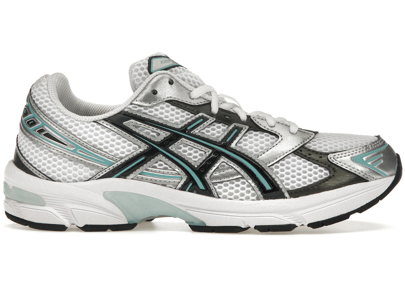 ASICS Gel-1130 White Black Turquoise