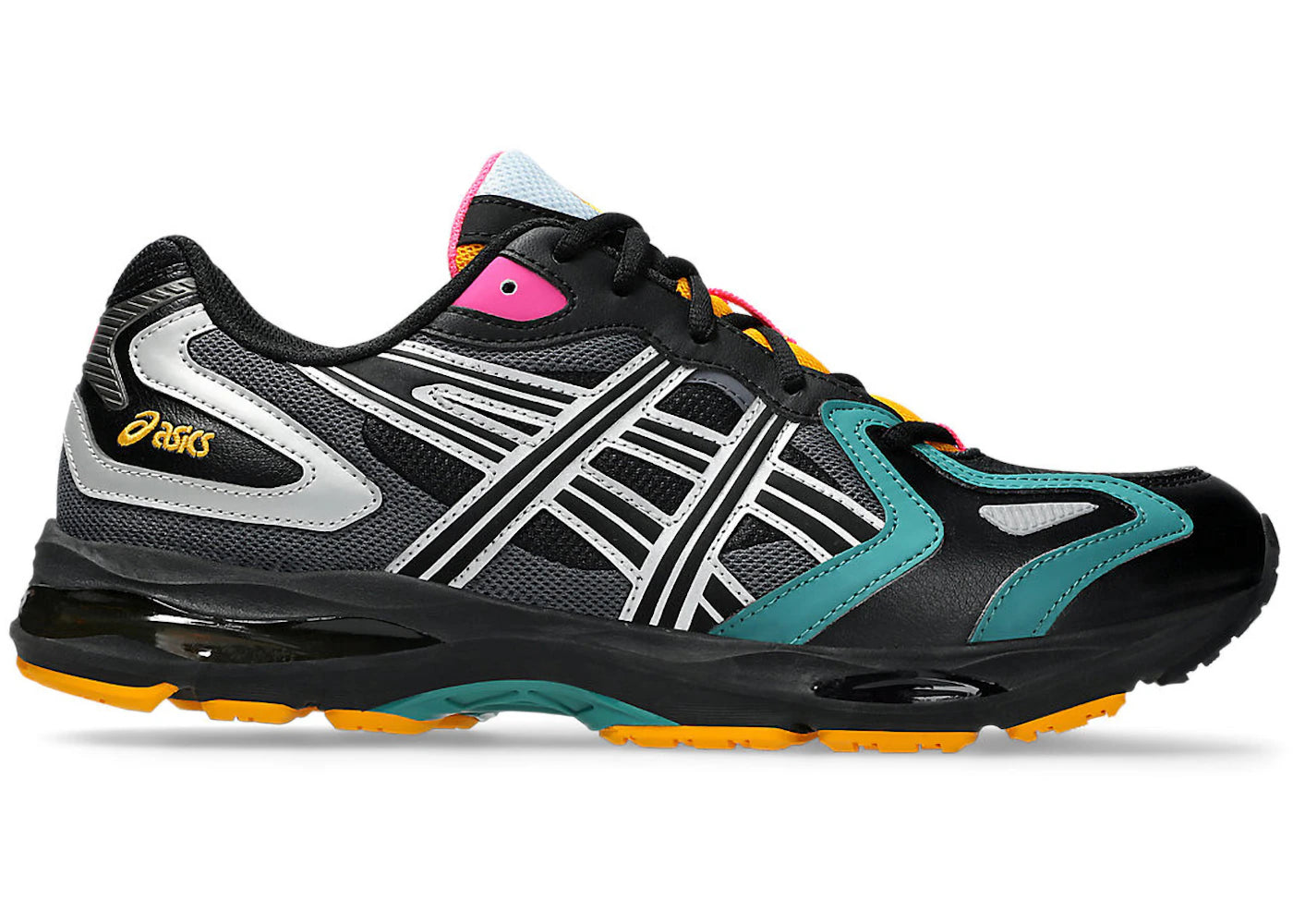 ASICS Gel-K1011 Black Pure Silver sneakers - authentic ASICS shoes