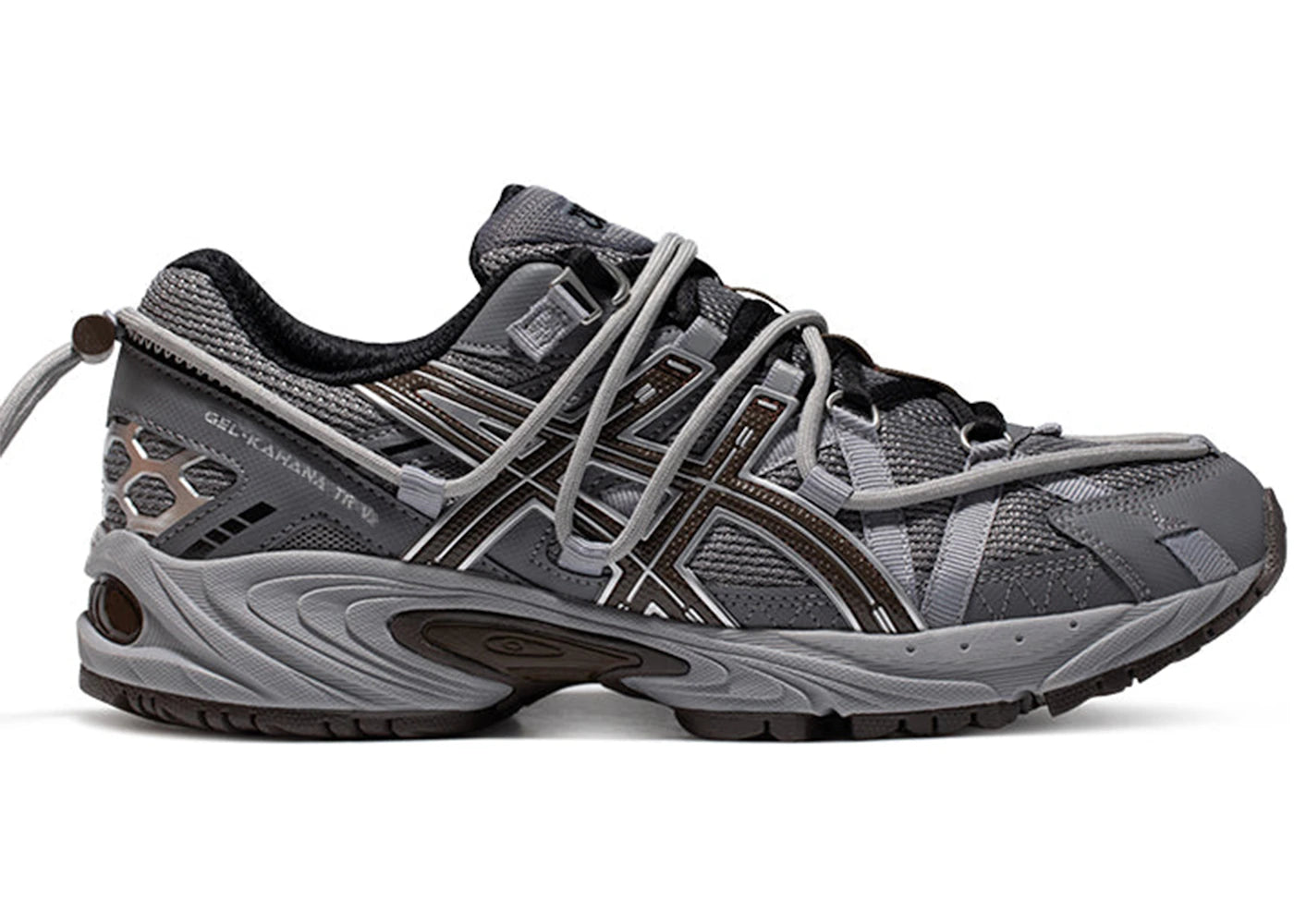 ASICS Gel-Kahana TR V2 Grey Silver Brown sneakers - authentic ASICS shoes