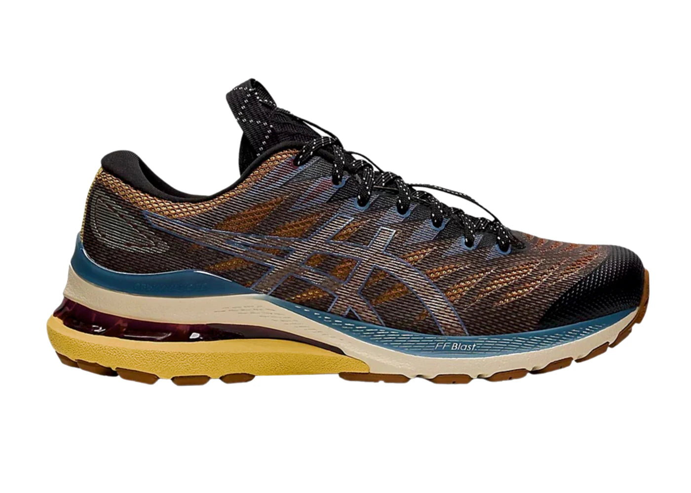 ASICS Gel-Kayano 28 Anthracite Antique Gold (Women's) sneakers - authentic ASICS shoes