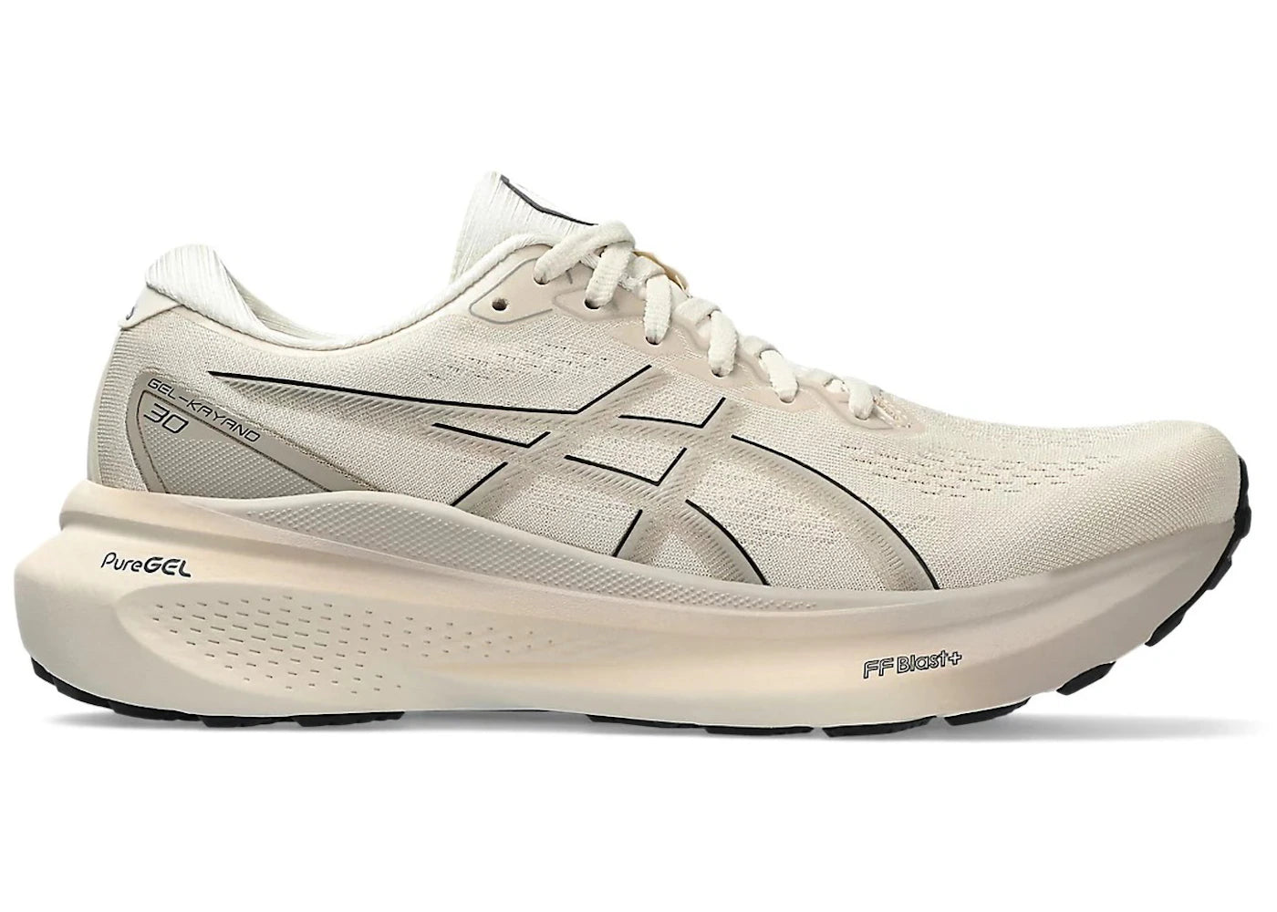ASICS Gel-Kayano 30 Oatmeal Black sneakers - authentic ASICS shoes