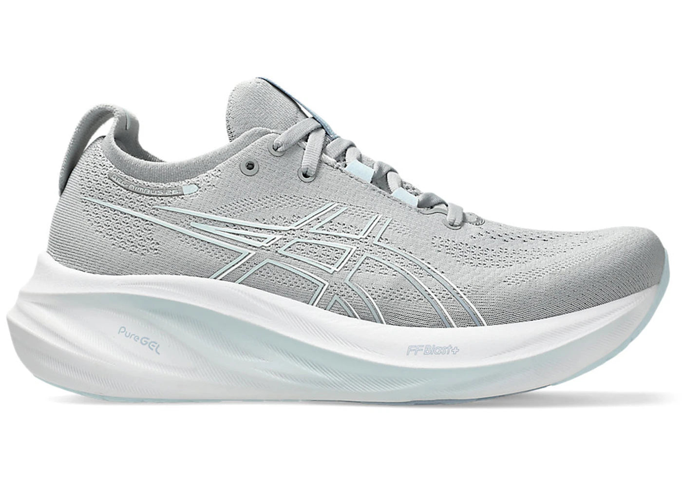 ASICS Gel-Nimbus 26 Piedmont Grey Grey Blue (Women's) sneakers - authentic ASICS shoes