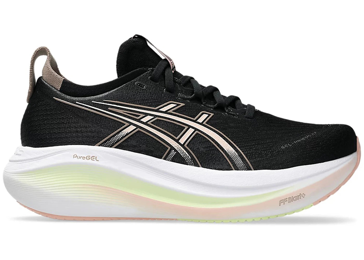 ASICS Gel-Nimbus 27 Black Breeze (Women's) sneakers - authentic ASICS shoes