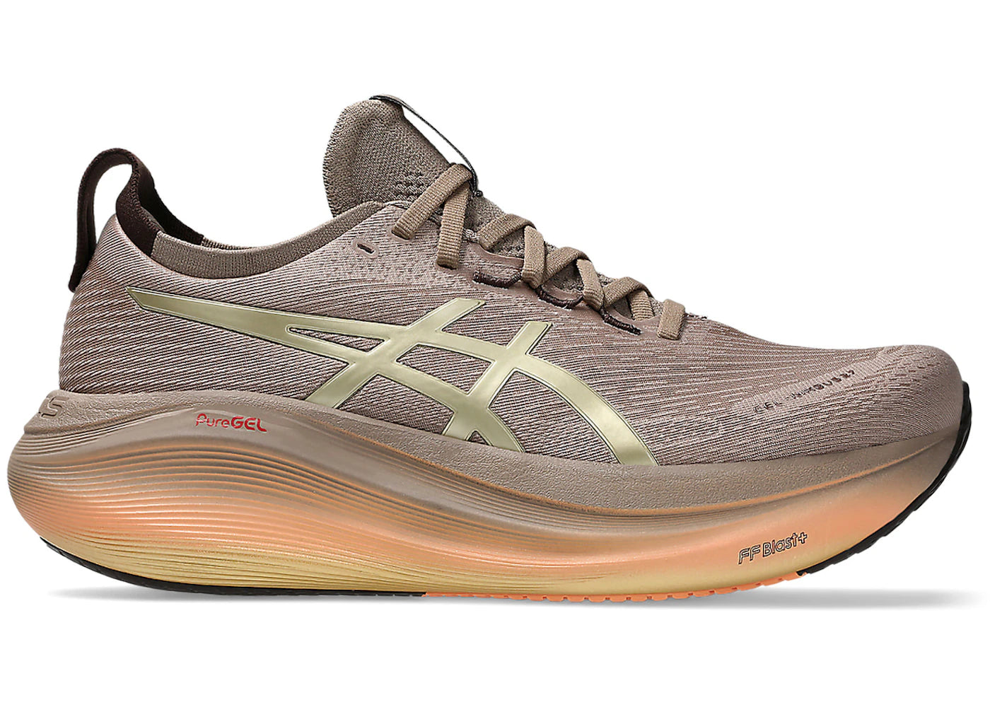 ASICS Gel-Nimbus 27 Luxe Luxe Taupe Grey sneakers - authentic ASICS shoes