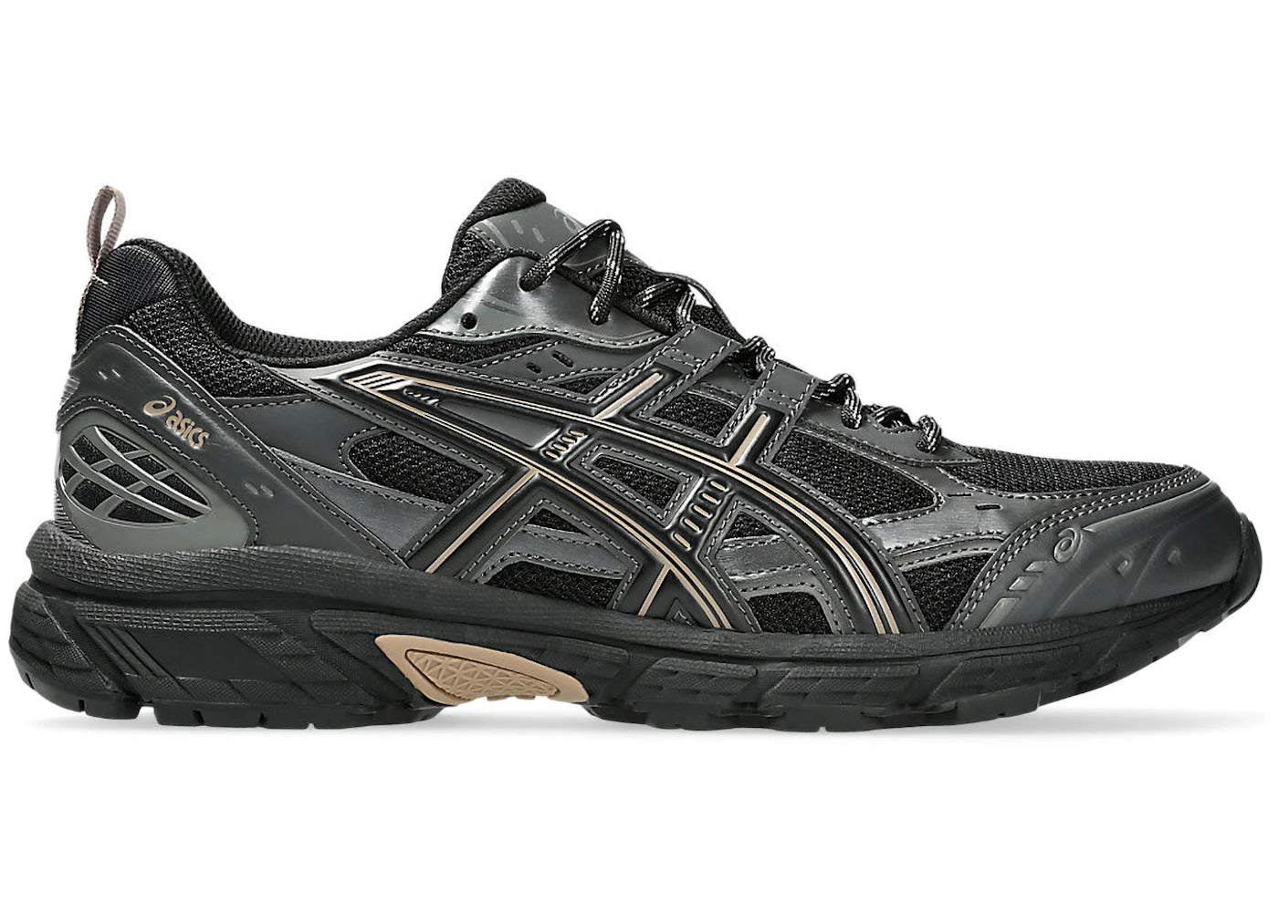 ASICS Gel-Nunobiki Black Taupe Grey sneakers - authentic ASICS shoes