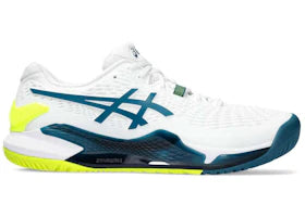 ASICS Gel-Resolution 9 Hardcourt White Restful Teal