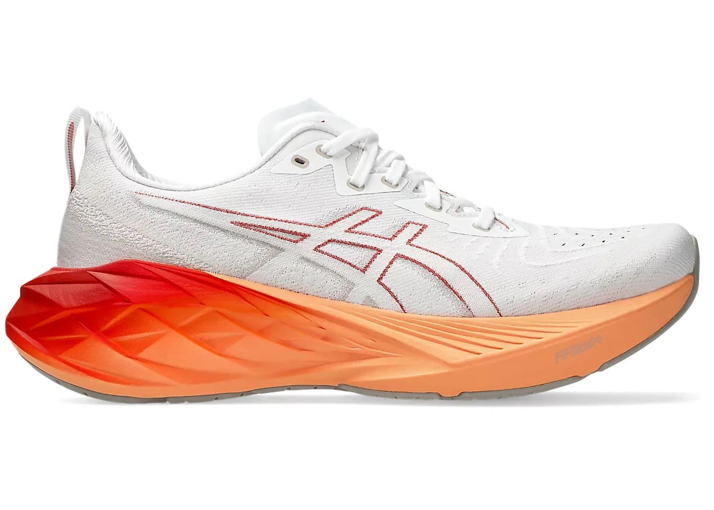 ASICS Novablast 4 White Moonrock sneakers - authentic ASICS shoes