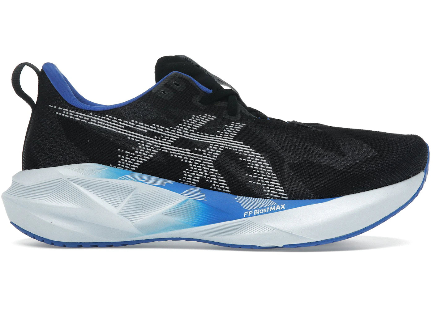 ASICS Novablast 5 Black White Blue