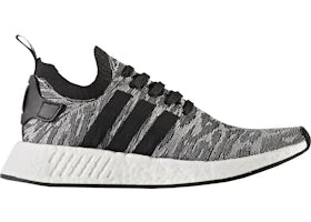 adidas NMD R2 Black White Future Harvest