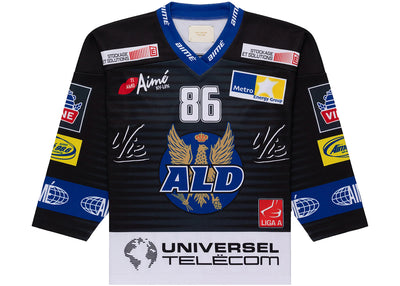 Aime Leon Dore Team Hockey Jersey Black