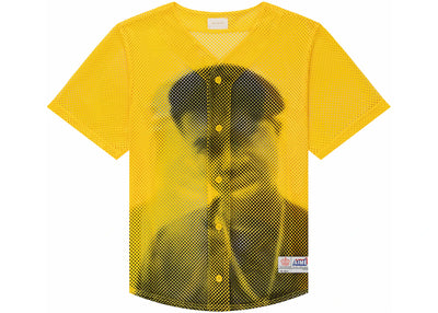 Aime Leon Dore The Genesis Mesh Baseball Jersey Yellow