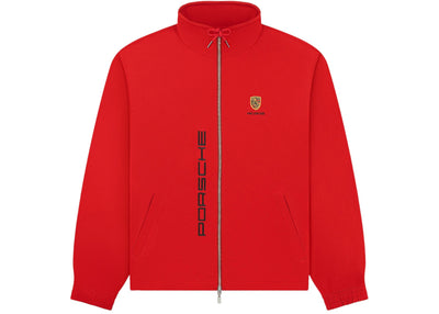 Aime Leon Dore x Porsche Nylon Track Jacket Red
