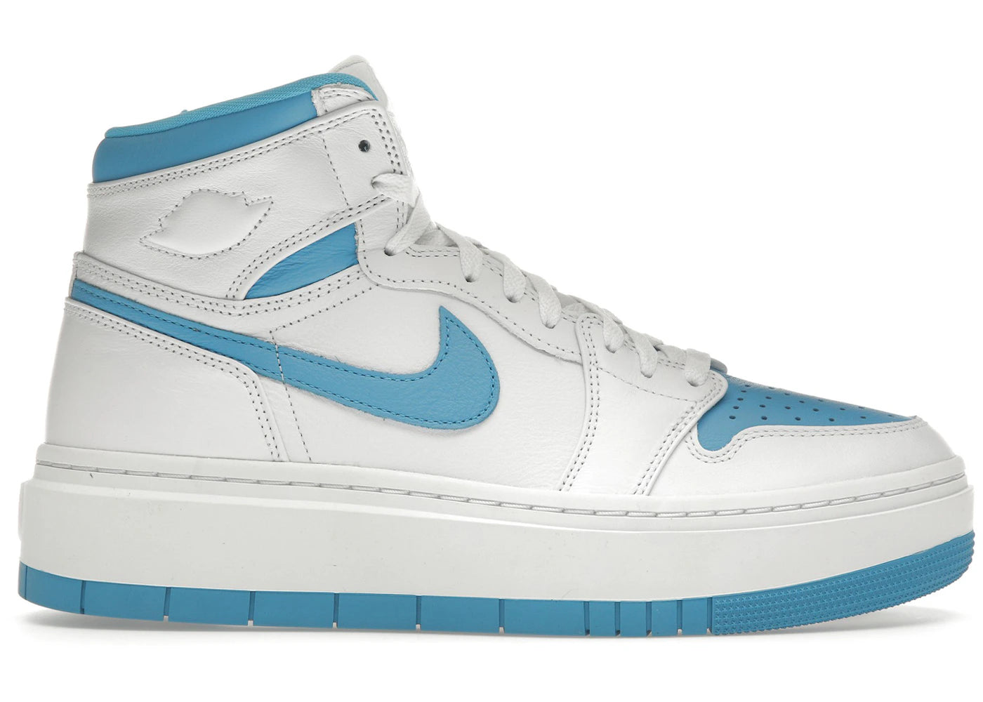 Jordan 1 Elevate High White Dark Powder Blue (Women's)