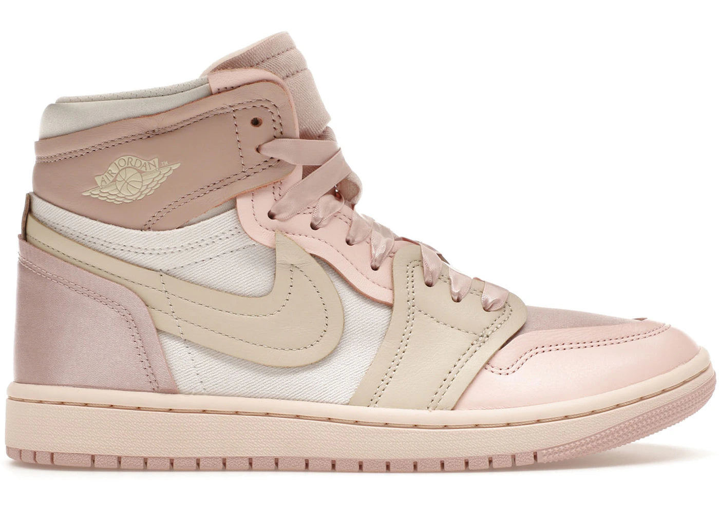 Jordan 1 High Method Of Make Pink Oxford (Women's)