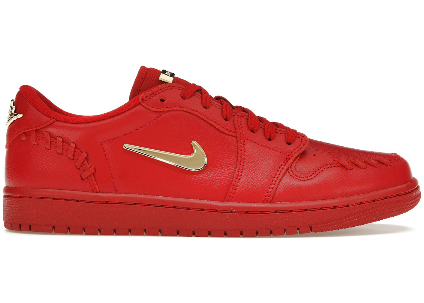 Jordan 1 Low Method of Make Gym Red Metallic Gold (Women's)