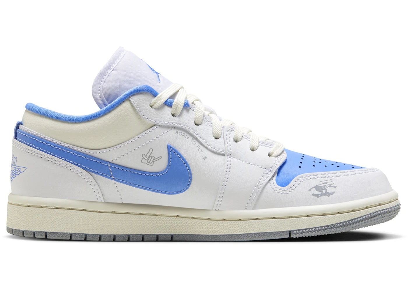 Jordan 1 Low SE Just Skate University Blue (Women's)