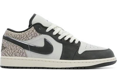 Jordan 1 Low SE Sail Deep Pewter Elephent Print