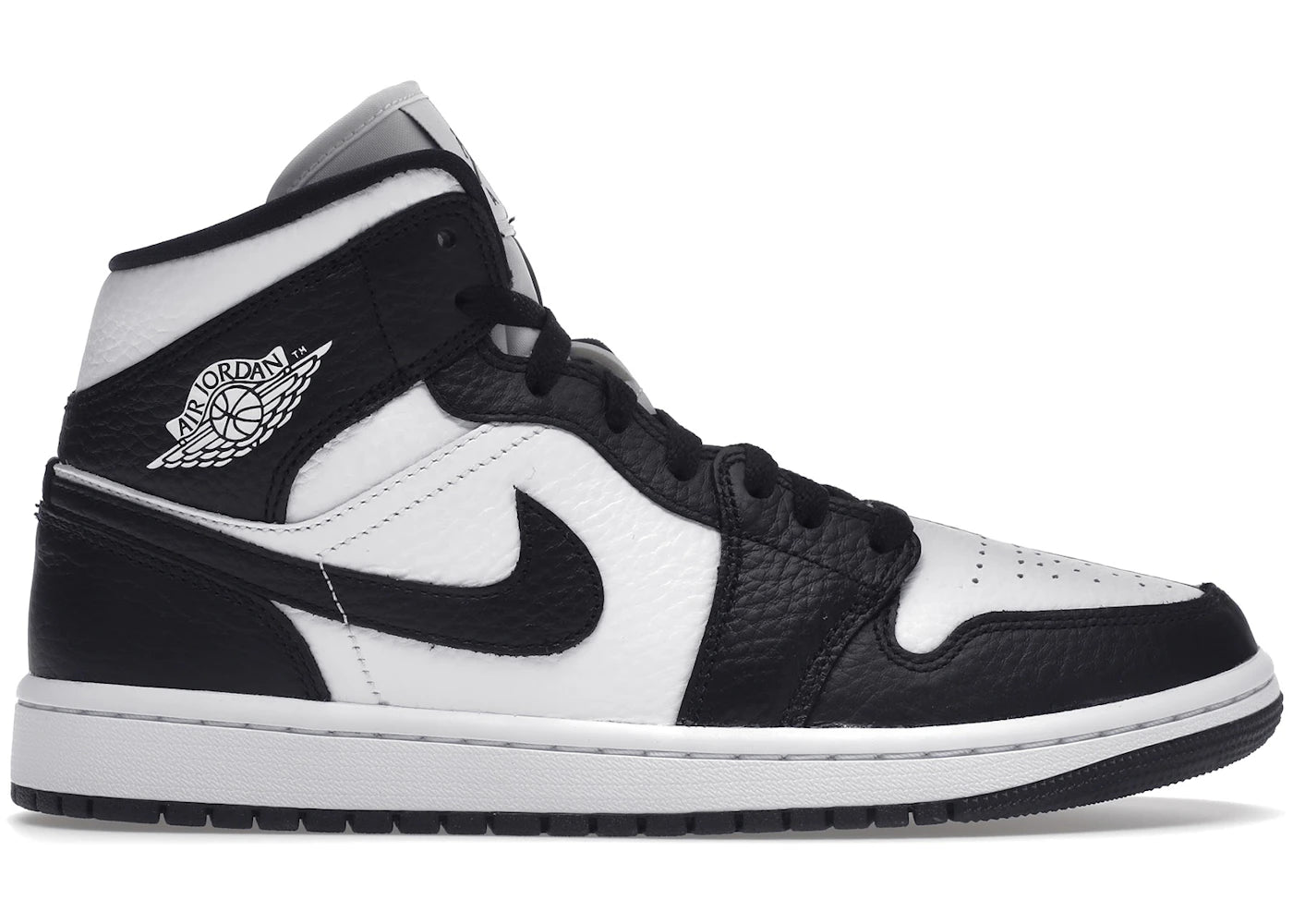 Jordan 1 Mid Split Black White (Women's)