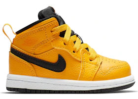 Jordan 1 Mid University Gold Black (TD)