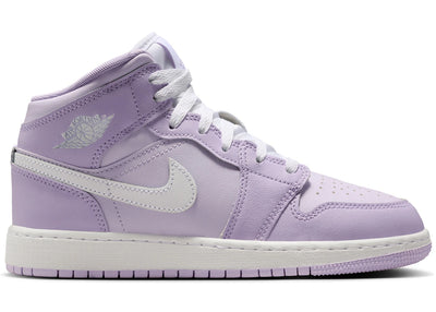 Jordan 1 Mid Violet Mist Barely Grape (GS)