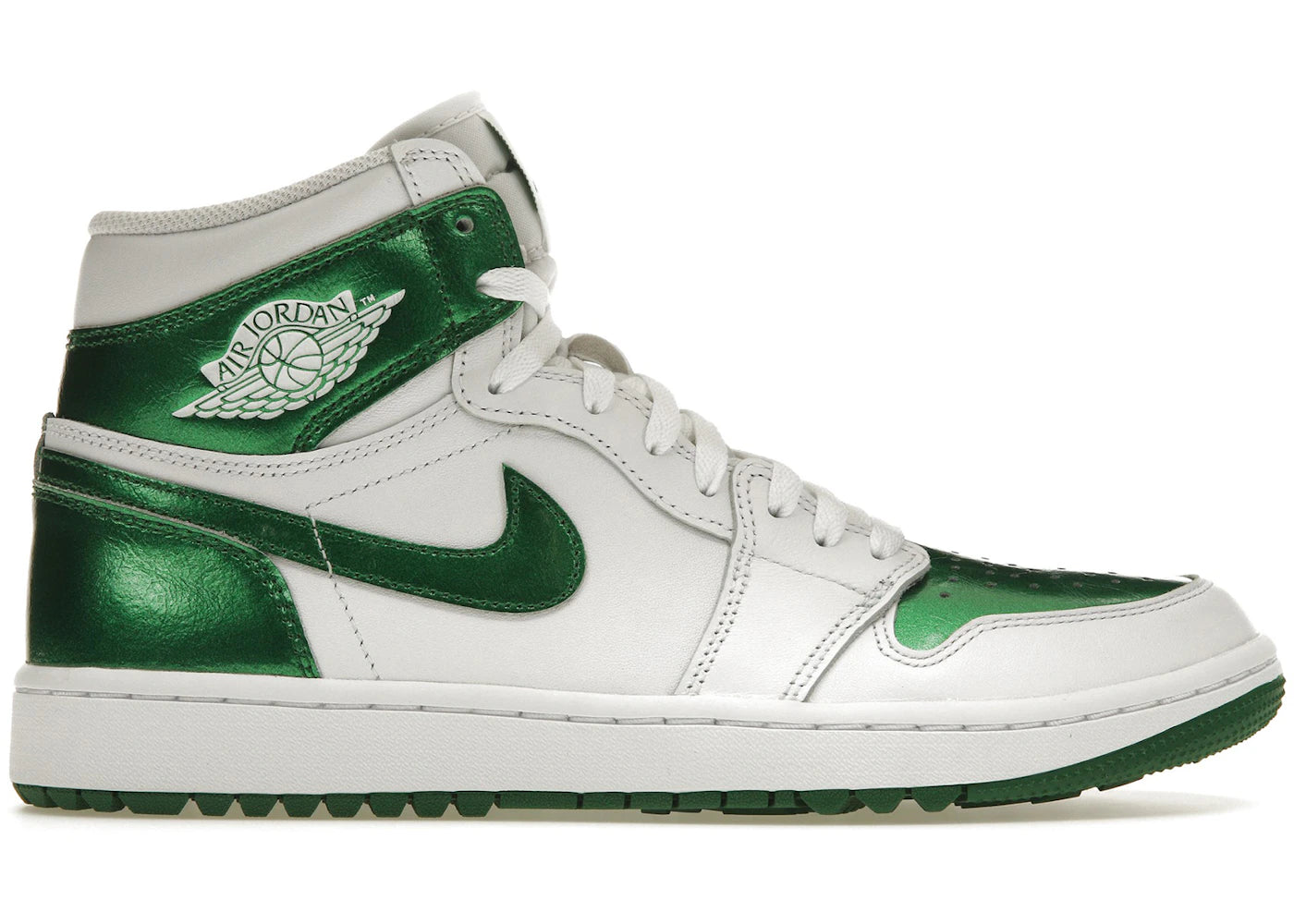 Jordan 1 Retro High Golf Metallic Green