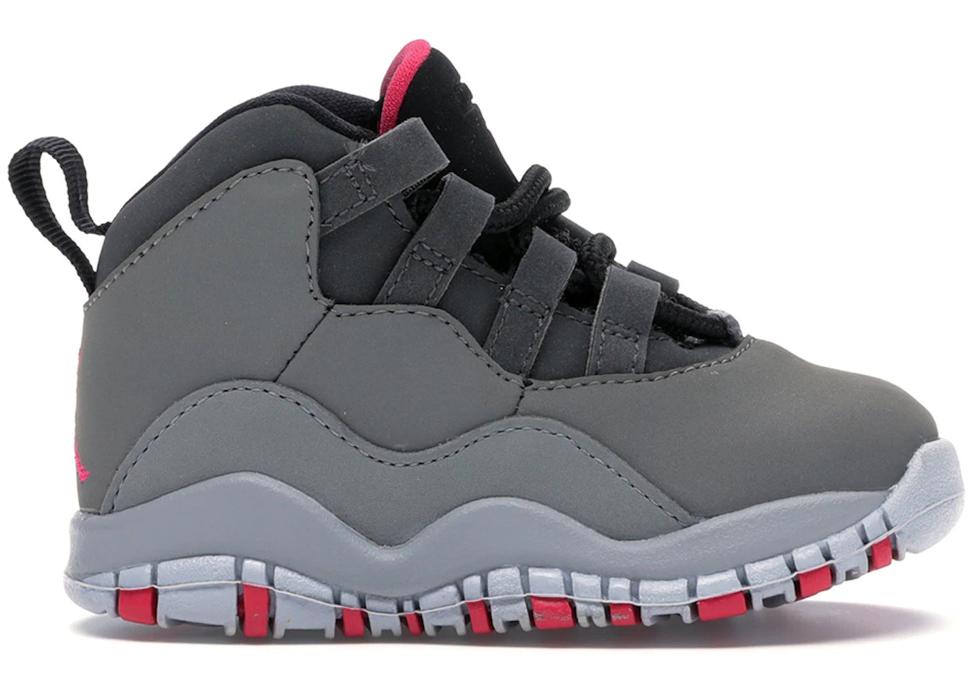 Jordan 10 Retro Rush Pink (TD) sneakers - authentic Jordan shoes