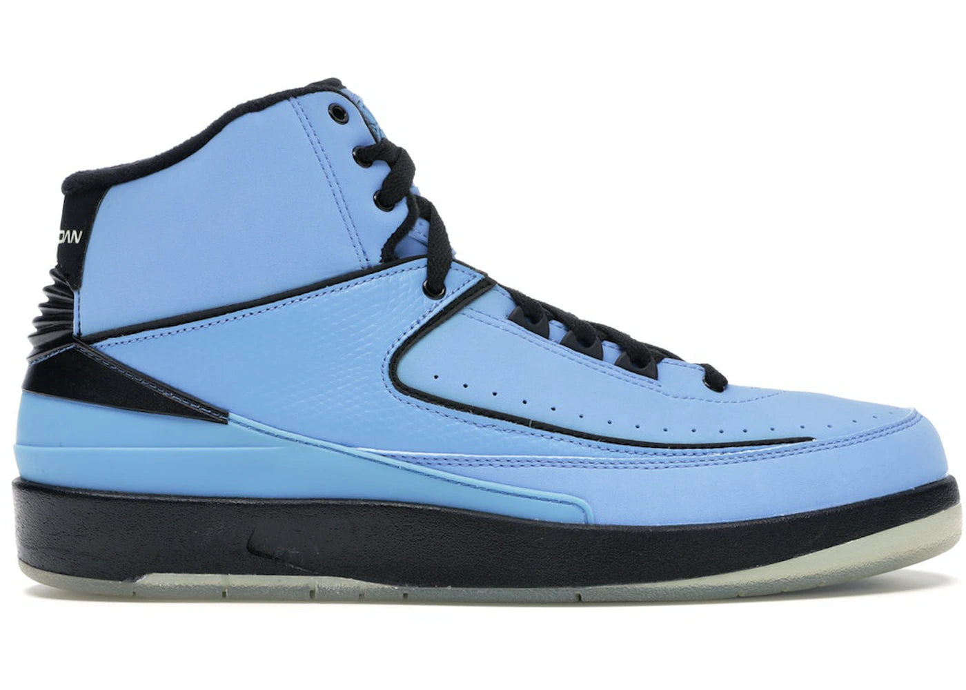 Jordan 2 Retro QF Univ. Blue Black (2010) sneakers - authentic Jordan shoes