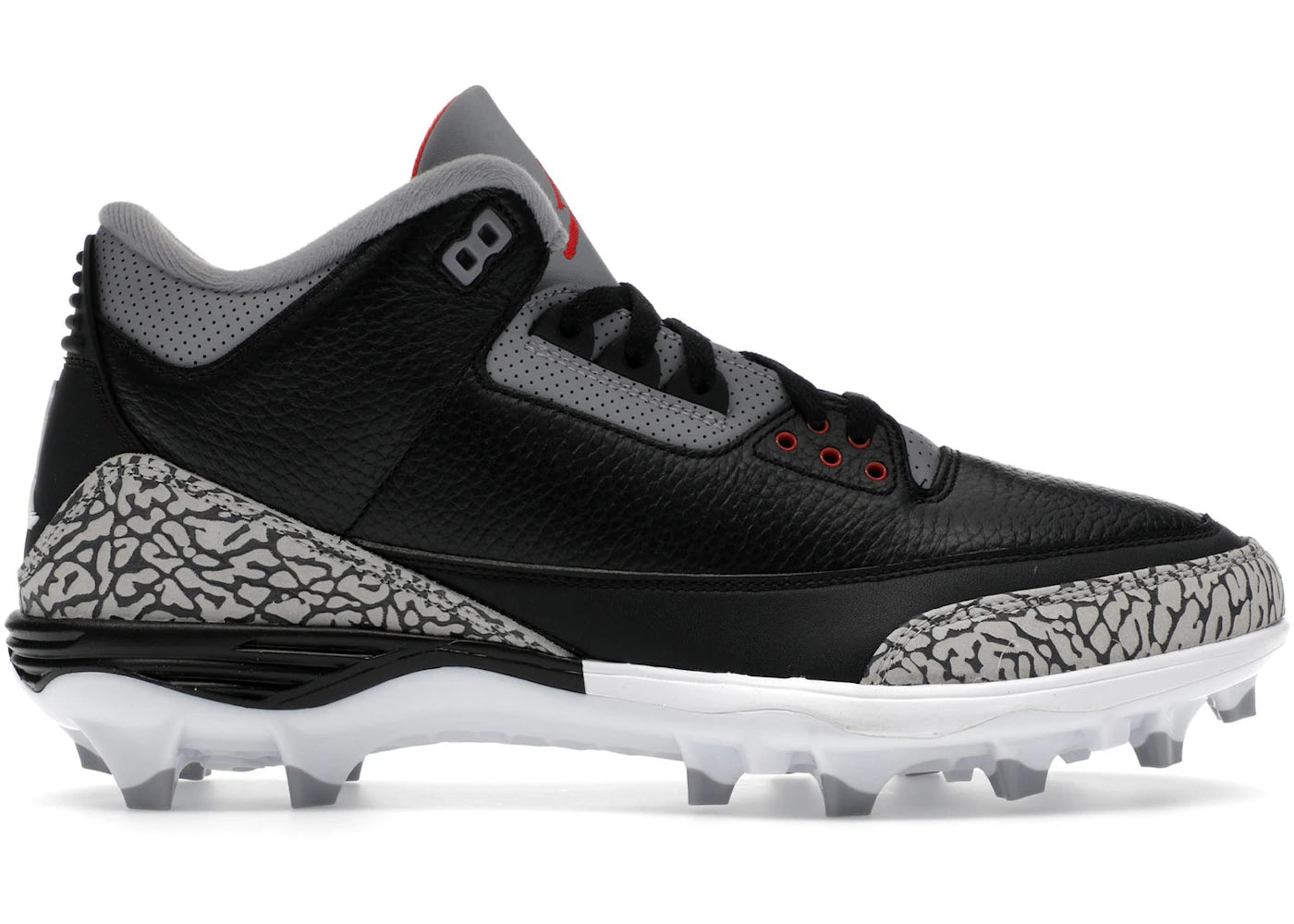 Jordan 3 Mid Retro TD Black Cement