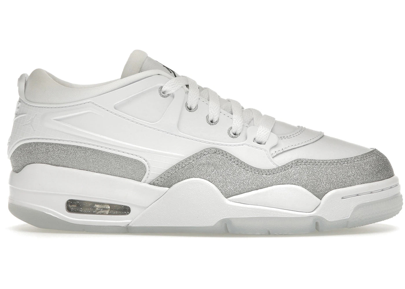 Jordan 4 RM White Metallic Silver (Women's)