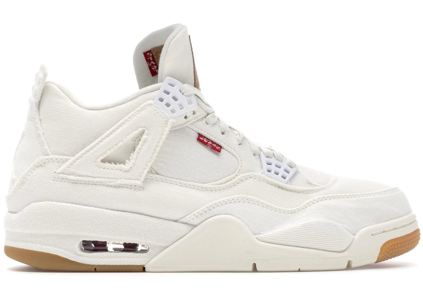 Jordan 4 Retro Levi's White (Levi's Tag)