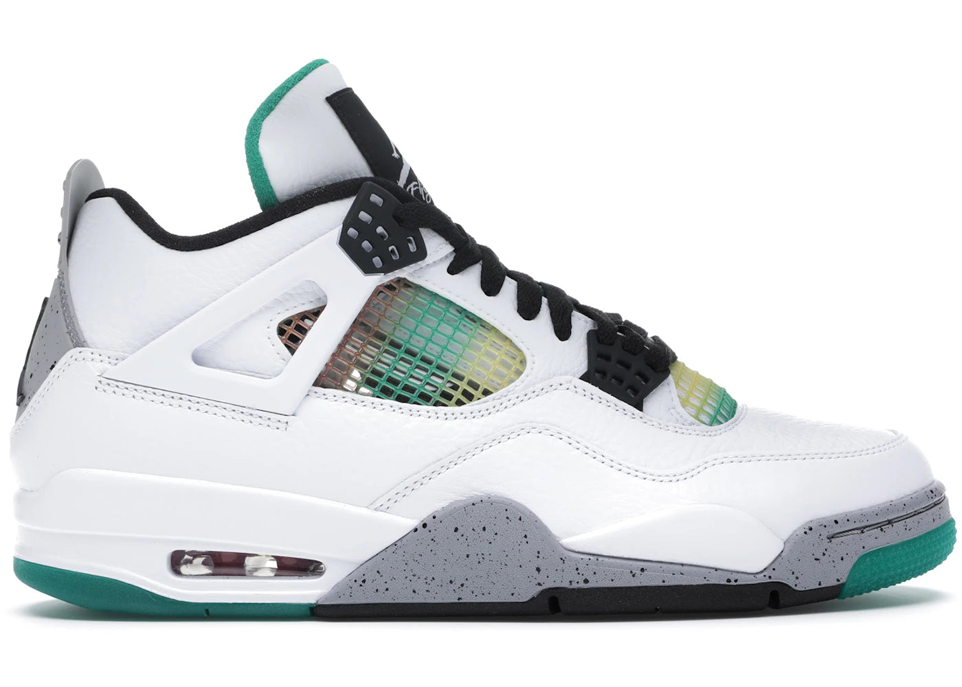 Jordan 4 Retro Lucid Green Rasta (Women's)