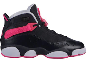 Jordan 6 Rings Black Hyper Pink White (GS)