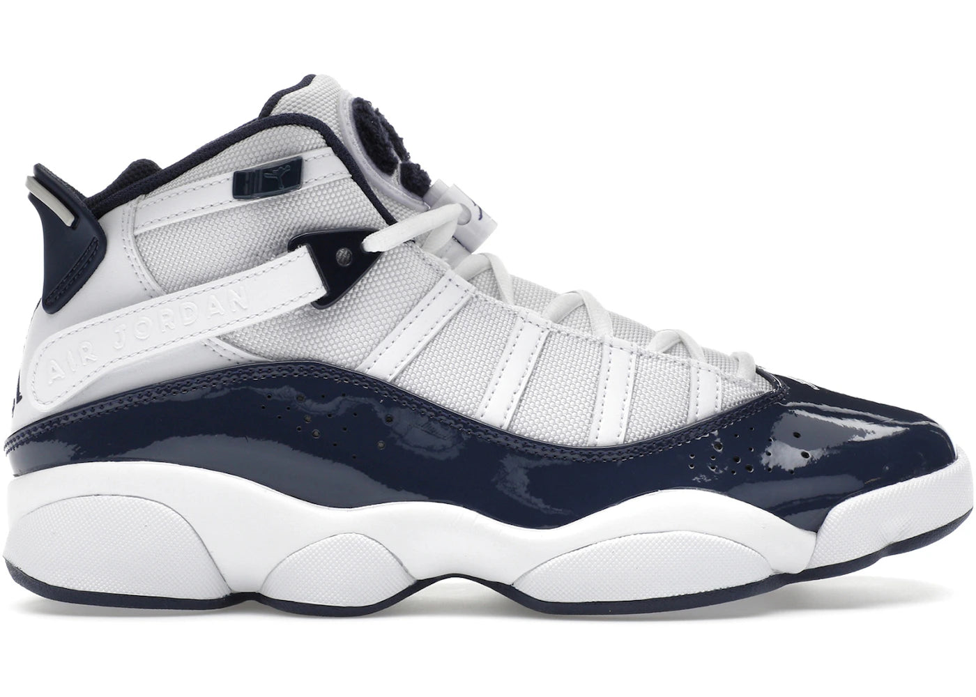 Jordan 6 Rings White Midnight Navy