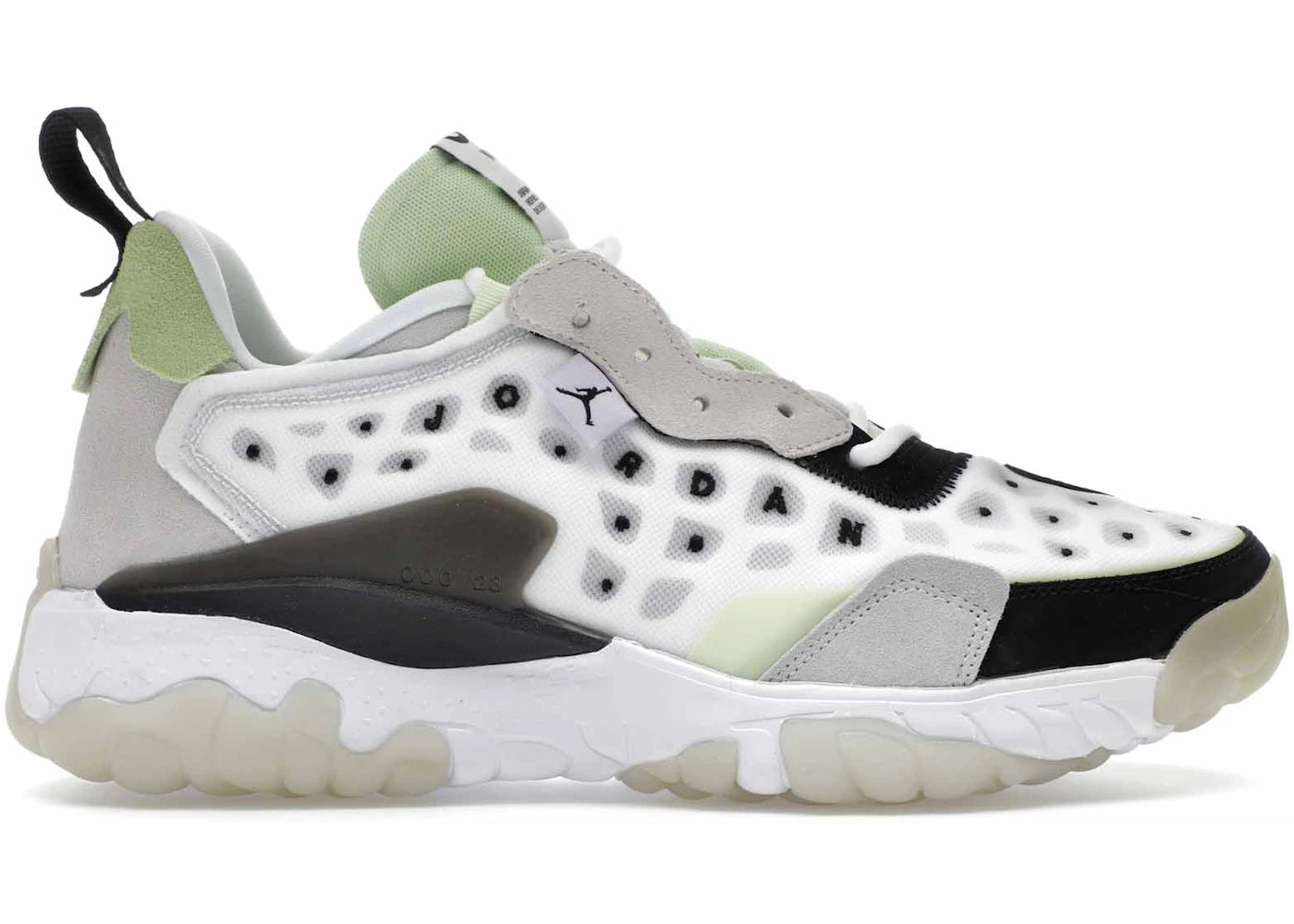 Jordan Delta 2 White Black Barely Volt