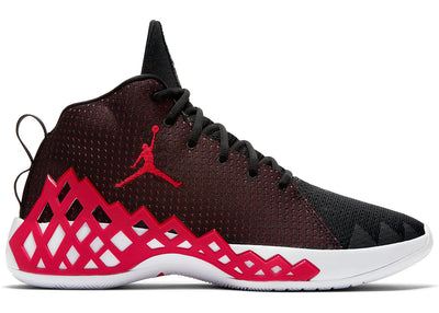 Jordan Jumpman Diamond Mid Black University Red