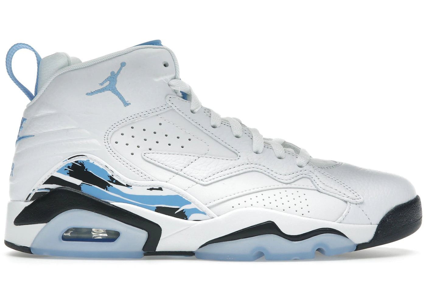 Jordan MVP White University Blue sneakers - authentic Jordan shoes
