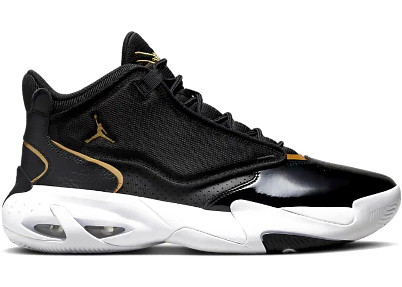 Jordan Max Aura 4 Black Gold