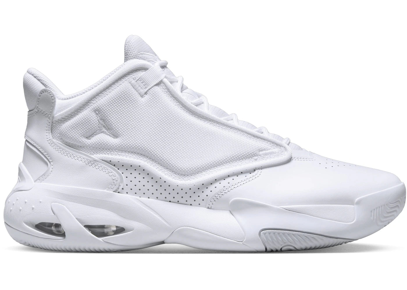 Jordan Max Aura 4 White Pure Platinum